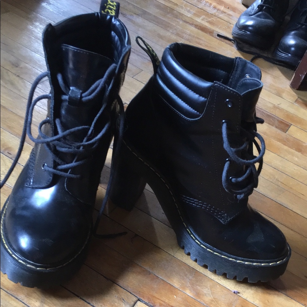 Doc Martens Persephone heeled combat boots